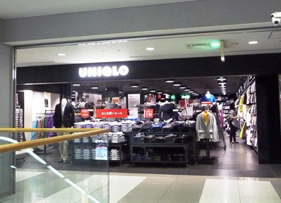 関西国際空港の「ユニクロ」店舗