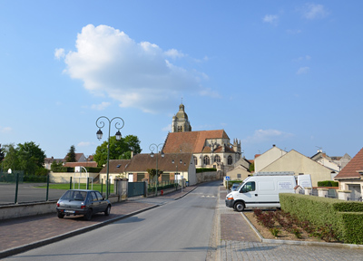 Le Mesnil-Amelot の街並み